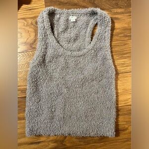 Aerie Marshmallow top in grey size small